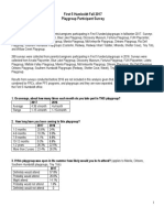 Appendix D 2017 Playgroup Survey Results 3&4