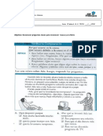 Comprension Lectora #2 CAUSA Y EFECTO