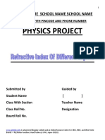 Physics Class 12 Project