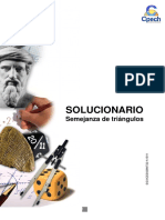 Solucionario Guía Semejanza de Triángulos 2015 PDF