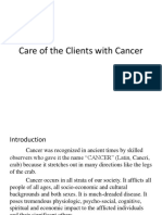 Care of The Clients With Cancer