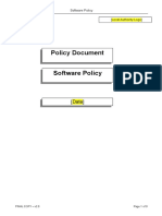 Software Policy 654