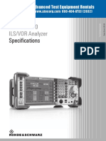 Rohde Schwarz EVS300 Datasheet