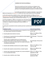 Acuerdos de Paz en Guatemala