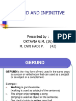 Gerund and Infinitives