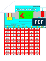 Flange Slide Rule