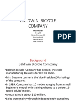 Goup 11 Baldwin Bicycle Company Case Presntation