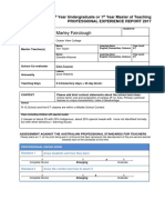 Marlee Fairclough 3rd Year Placement - Final Report Unsigned