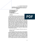 Phenolic Profile and Antioxidant Activity of A Sempervivum Ruthenicum Koch Ethanolic Extract