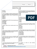 Simulado 34 Prof. Luiz Carlos Melo