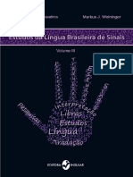 Estudos Da Lingua Brasileira de Sinais - Vol. III PDF