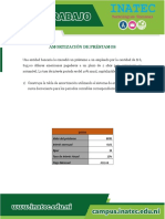 FRANCIS NICARAGUA Amortización de Préstamos CD Ejercicios 1