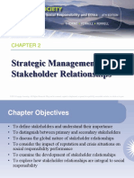 Strategic Management of Stakeholder Relationships