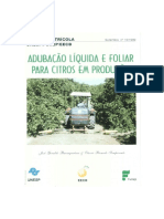 Adubação Foliar Citrus