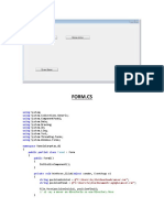 Form - CS: Using Using Using Using Using Using Using Using Using Using Namespace Public Partial Class Public