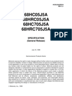 Datasheet 68HC05