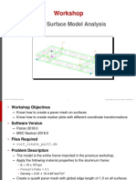 Frame Surface Model Analysis