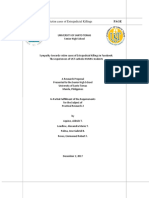 Qualitative Research Example (Reactions of Students To EJK)