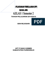 RPP Basa Jawa Kelas 1