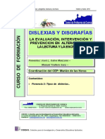 2 Tipos de Dislexia. Trallero & Galve