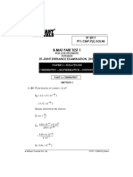 B.Mat Part Test 1: IIT 2011 PT1/CMP/P (I) /SOLNS