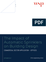 WSP-BSA The Impact of Automatic Sprinklers On Building Design