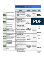 Anchor Syllabus 2018-19 - Weeks 1-5