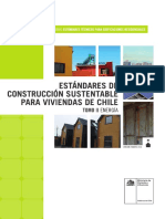 Estándares de Construcción Sustentable para Viviendas de Chile Tomo Ii Energia PDF