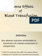 Transfusion RXNs