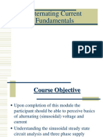 Alternating Current Fundamentals