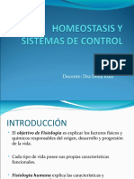 Homeostasis y Sistemas de Control