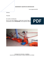 Cotizacion Equipos PDF