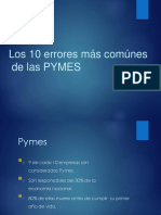 Errores de Pymes