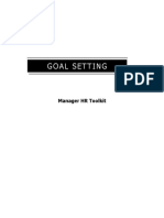 Goal Setting: Manager HR Toolkit