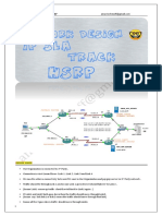 Network Design-Ipsla, Track and HSRP