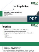 FDA - Clinical Trial Guidelines Consultation PDF