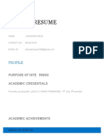 Akanksha Resume