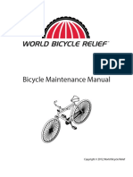 WBR Bicycle Maintenance Manual PDF