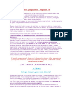 Piense y Hágase Rico - Napoleón Hill: Los 13 Pasos de Napoleon Hill