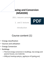 1 2 Lectures Energy Conversion Introduction