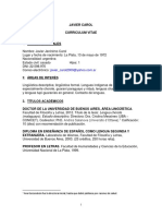 CV Javier Carol 2018 PDF