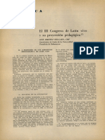 Congreso de Latín Vivo y Su Proyección Pedagógica