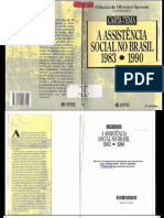 A Assistência Social No Brasil - 1983-1990 (Aldaíza Sposati) PDF