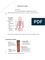 Body System Checklist 1