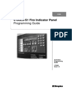 Simplex 4100ES-S1 Fire Indicator PaneL