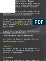 Reactivos de Flotación