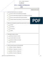 Test N. 1 Sobre Contabilidad