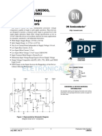 LM393, LM293, LM2903, LM2903V, NCV2903 Low Offset Voltage Dual Comparators