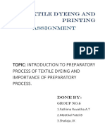 Textile Dyeing and Printing: Assignment