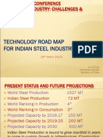 Technology Road Map For Indian Steel Industry: 23 March 20123